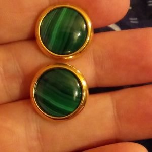 Malachite Cufflinks